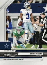 George Pickens 2025 Panini Instant NFL #266 Dallas Cowboys PRESALE