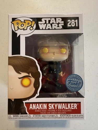 Funko Pop! Star Wars - Anakin Skywalker (Dark Side) #281 w/ Protector