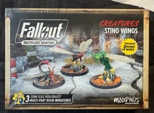 Fallout Wasteland Warfare Creatures Sting Wings Sealed