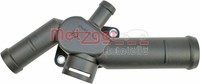 KÜHlmittelflansch Metzger 4010094 FÜR Audi Seat Skoda VW KÜHlwasserflansch