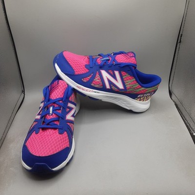 New Balance Kid's 690 Big Girls 4.5M Pink Multi D696