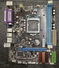H61 LGA1155 Motherboard, DDR3 Micro ATX Computer Motherboard for LGA1155 Sock...