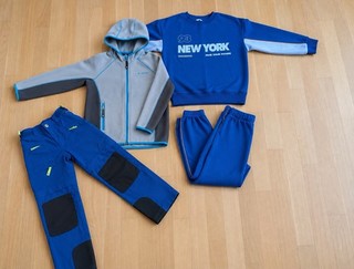 TOP JAKO O H&M Jungen Gr 116/122 POLARTEC Fleece Jacke Wanderhose Zipp off Hose
