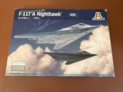 Italeri F-117 Nighthawk Fighter Bomber 1:48 LOCKHEED MARTIN 2750 Kit 6623