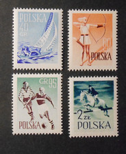 POLAND, POLSKA 1959   SPORT  4 Values Complete Set MH*