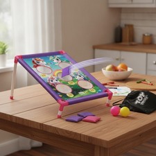 Bean Bag Toss Game, Carnival Party Games, Cornhole Set for Kids Outdoor Games...