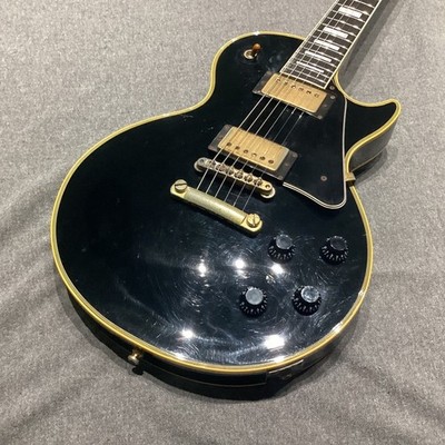 Orville by Gibson LPC-110C Les Paul Custom Black Gold Hardware