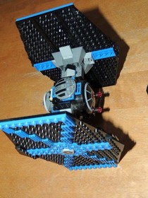 2005 Lego Star Wars 7263 Tie Fighter with Light Up Vader 100% complete manual
