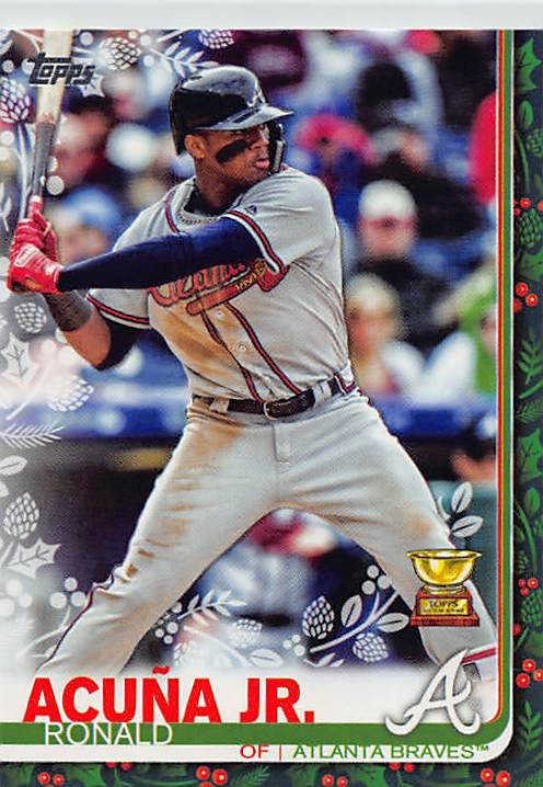 2019 Topps Holiday #HW85 Ronald Acuna Jr.