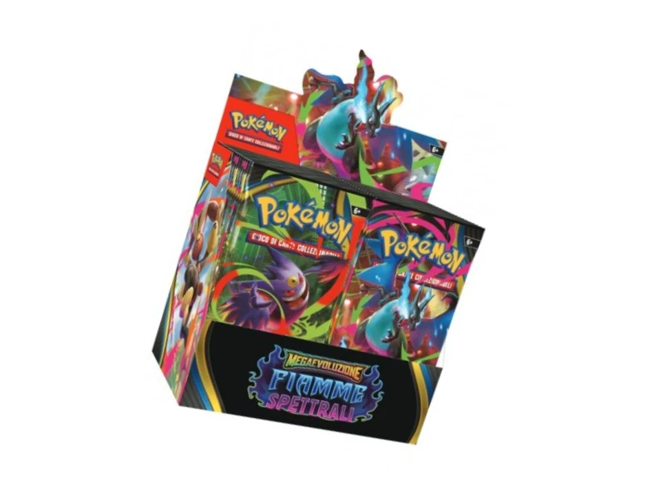 Pokemon set Fiamme Spettrali Booster Box Display 36 Buste Italiano SEALED - Immagine 3 di 4