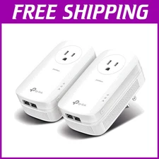 Plug & Play Powerline Ethernet Adapter - Power Saving