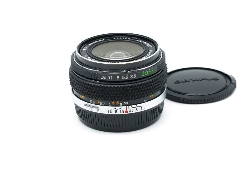 Olympus OM System G.Zuiko Auto-W 28mm F3.5 MF Wide Angle Prime