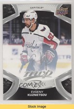 2021-22 Upper Deck MVP Silver Script Evgeny Kuznetsov #82 READ c7o