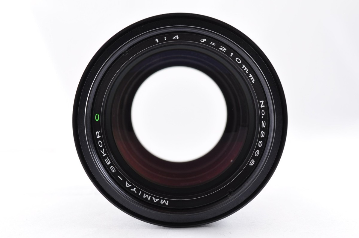 MINT] Mamiya Sekor C 210mm f/4 MF Lens w/ Cap For M645 1000S