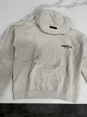 Essentials Men's Light Oatmeal Hoodie