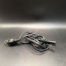 Czarny NEMA 1-15P do IEC 60320 C7 2-zębowy niepolaryzowany kabel zasilający AC 125V