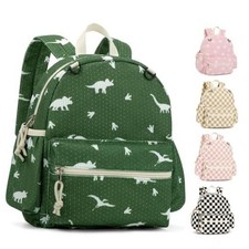 Corduroy Toddler Backpack for Boys  Girls, Kids Dinosaur Toddler-12"h