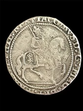 James I Silver Half Crown MML Lis Third Coinage 1619-25 Rare