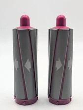Dyson Airwrap Short Barrels 1.6"- 2 Pack Hair Attachments, Fuchsia (LEFT/RIGHT)