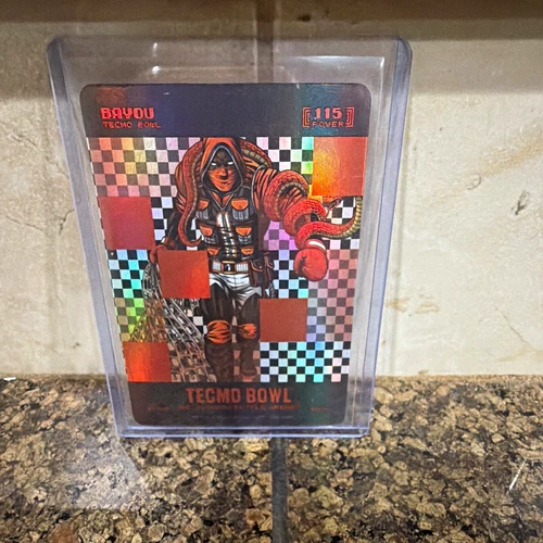 Bo Jackson Tecmo Bowl Battle Arena Bayou #115 Holographic Football Card