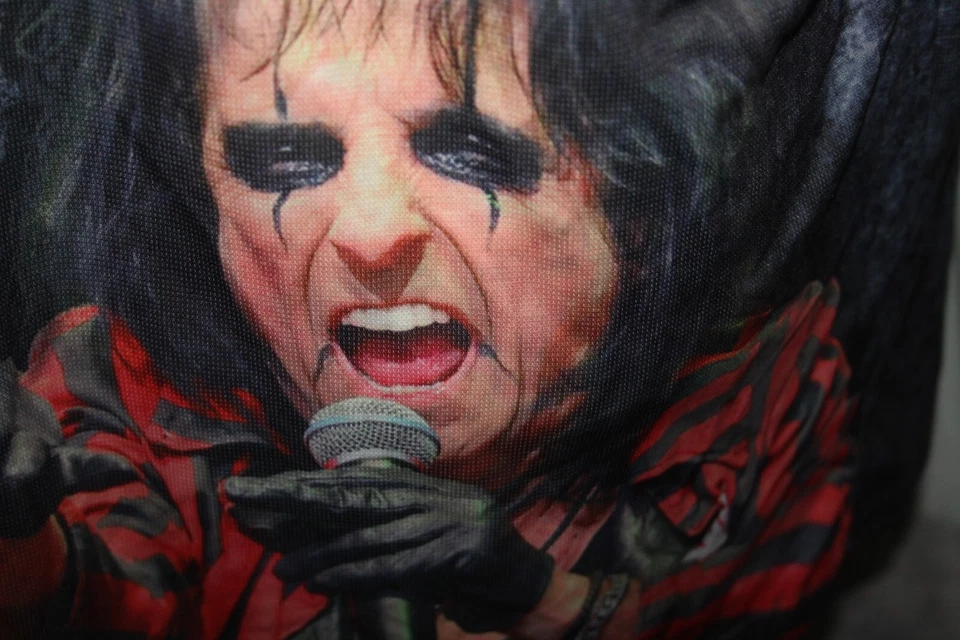 F.S.P. Polo para hombre 2XL Alice Cooper camuflaje Rock Roll poliéster Foto 2 de 4