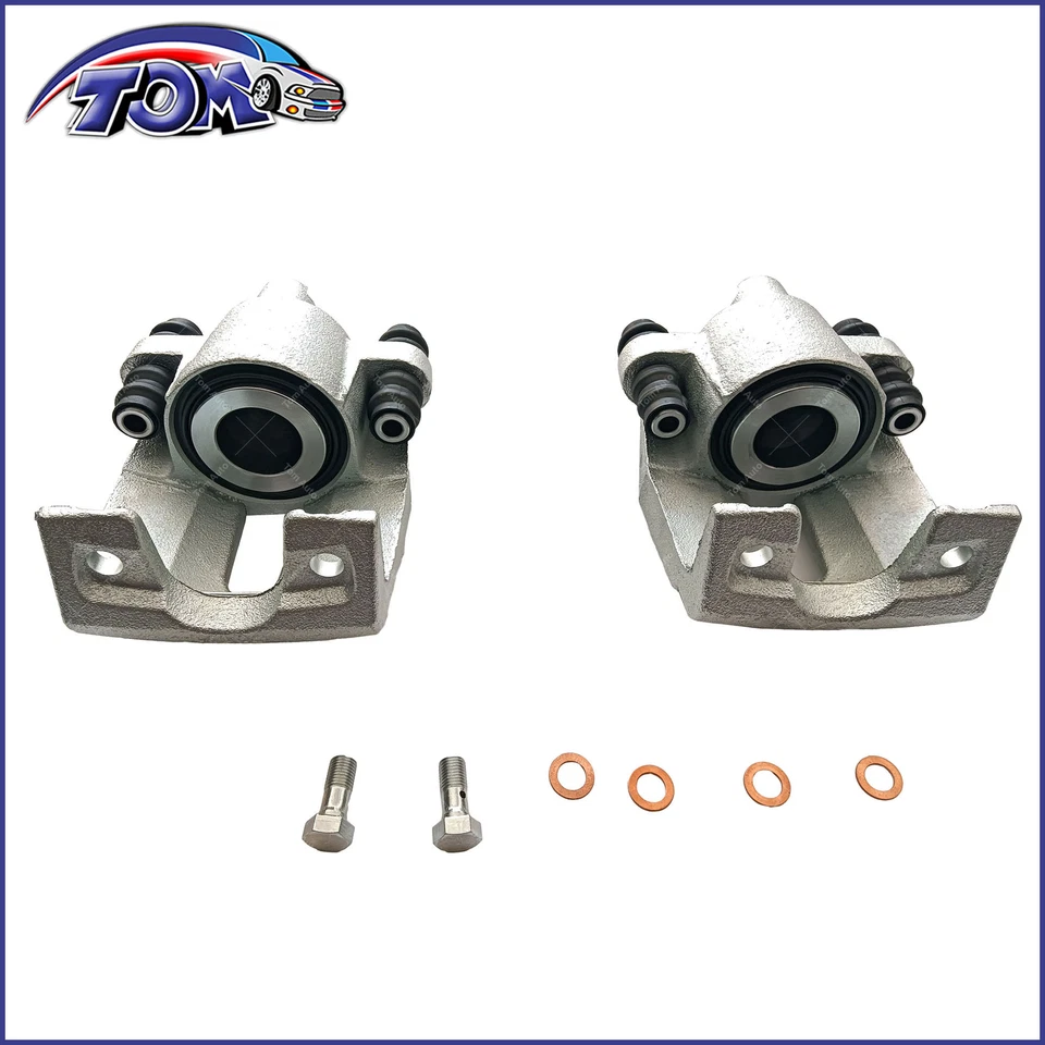 Pair 2 Rear Brake Calipers for 2004-2011 Ford F-150 2006-2008 Lincoln Mark LT V8 - Image 3 of 4