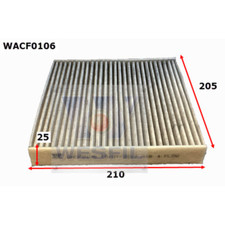 WACF0106 - WESFIL CABIN FILTER RCA251P fits HONDA
