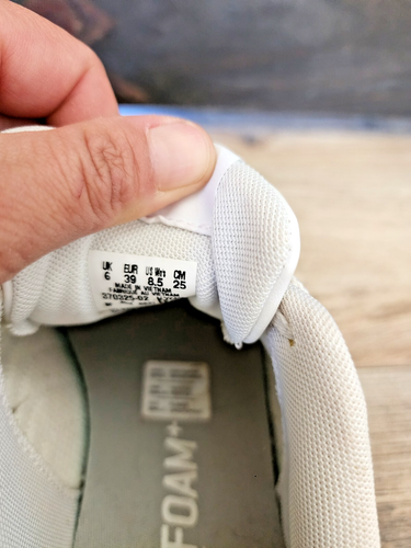 Puma Womens Carina 370325-02 White Leather Lace-Up Sneaker Shoes Size 8.5 - 第 8/9 張圖片