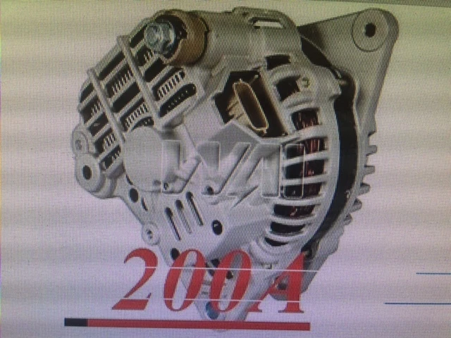 200 High Amp Alternator Dodge Stratus V6 3.0L 2001-2005 Foto 2 de 2