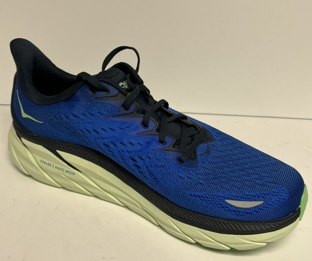 HOKA ONEONE M CLIFTON 8 セルリアンブルー Hoka One One Mens Clifton 8 Running Shoes Blue Size 12.5 M