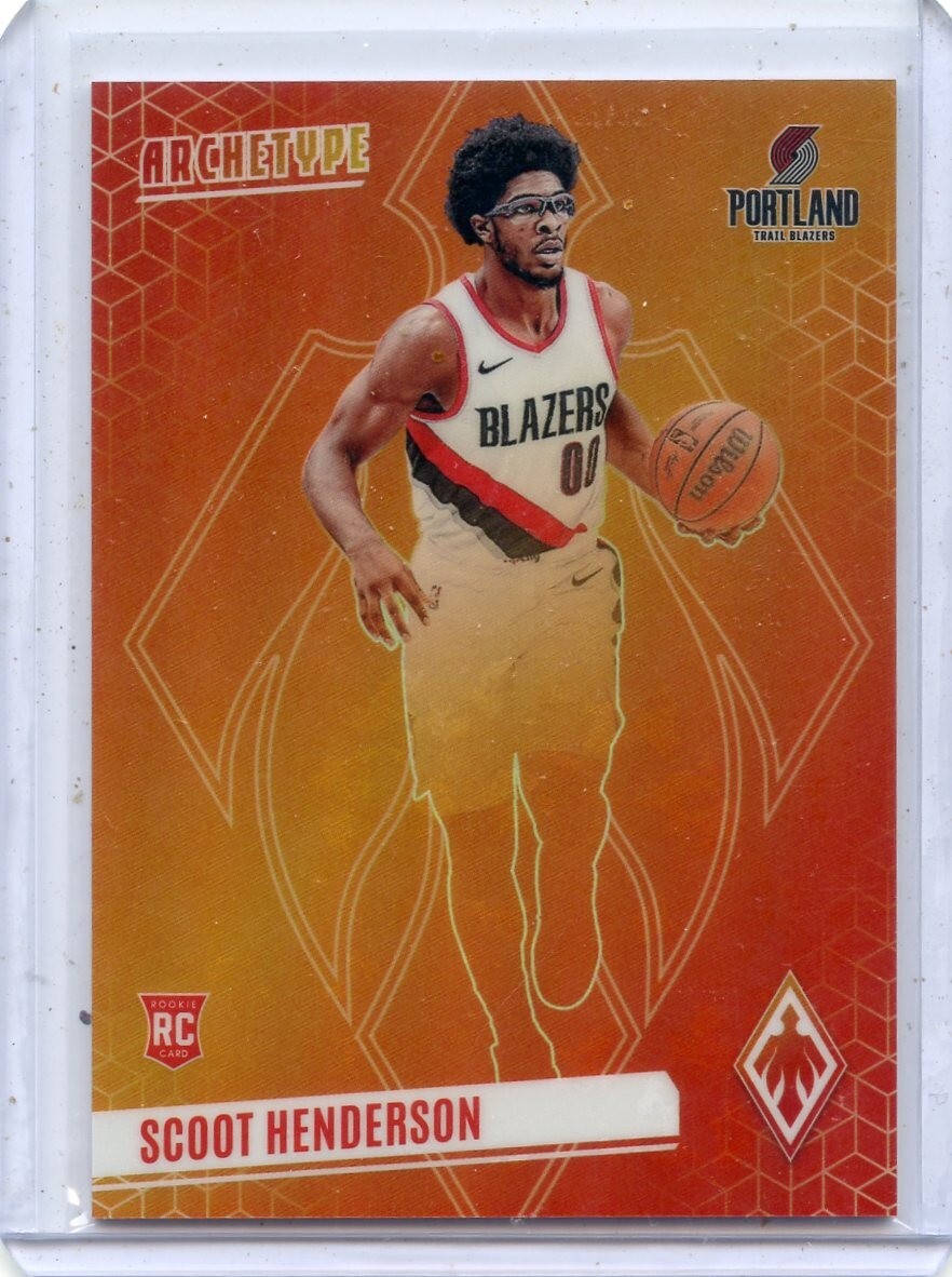 2023-24 PHOENIX #1 SCOOT HENDERSON "ARCHETYPE" RC PORTLAND TRAILBLAZERS 102124