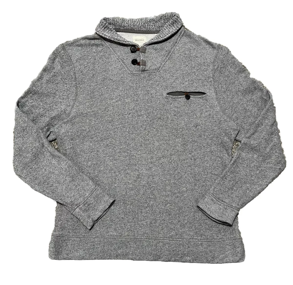 Men's sweater with toggle buttons hotsell