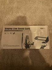 Podcast Equipment Bundle BM-800 Recording Home Studio Package with Voice Changer