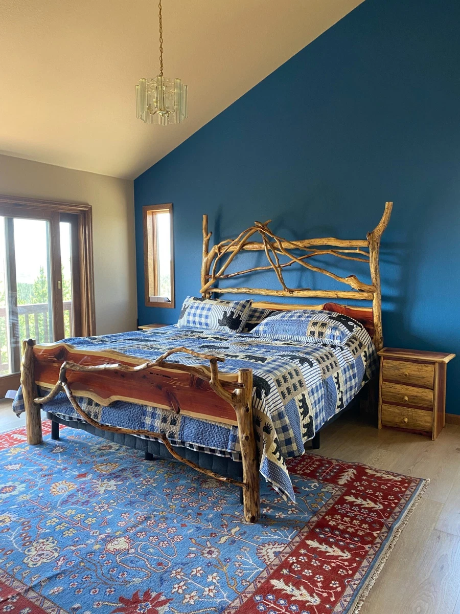 Cedar king 2024 bed frame