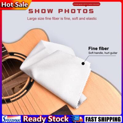 Polishing Cloths Violin Cleaning Cloth for Guitar Flute Violin Piano Trumpet Sax