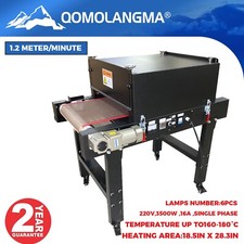 T-shirt Conveyor Tunnel Dryer 3.9ft x 18.5in Belt for Silk Screen DTF Printing