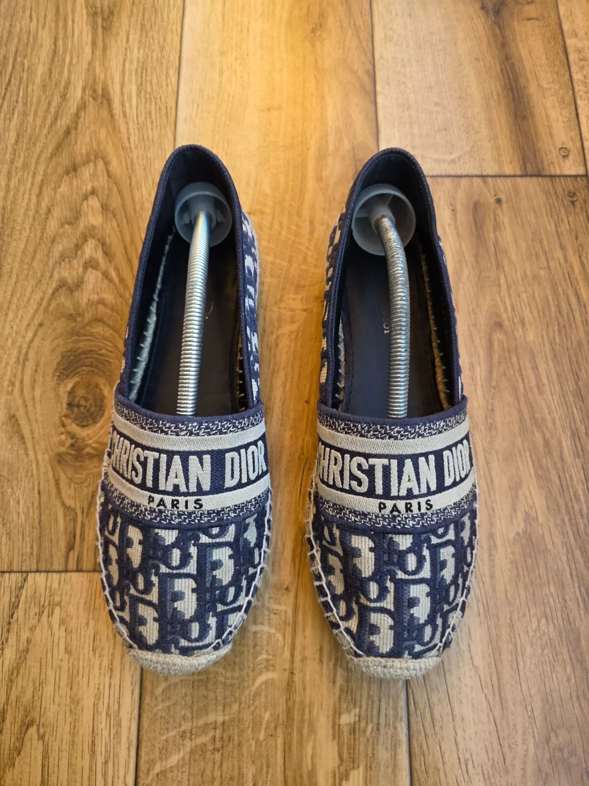 CHRISTIAN DIOR GRANVILLE ESPADRILLES EN TISSU TAILLE 39 EU, 8 US, 6 UK