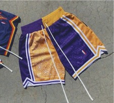 Collect  Select Swingman Shorts  WHAT THE Lakers  - Men  s Large / 36  Waist
