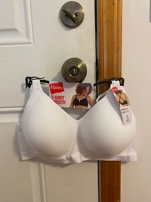 BRAND NEW WOMEN'S SIZE XL HANES SIGNATURE COOLING COMFORT WIRELESS T-SHIRT BRA