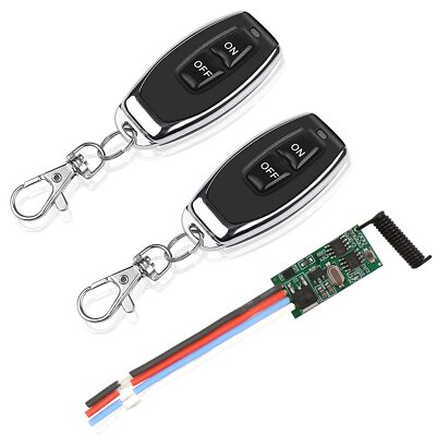 DC 3.6V 5V 12V 24V 30V Wireless Remote Control Module 2A 1 Channel 433Mhz Rad...