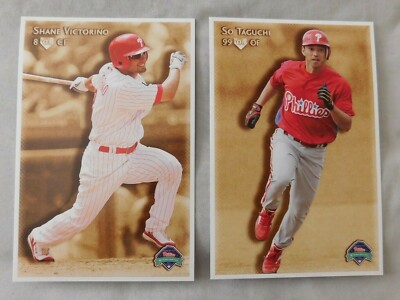 2008 Philadelphia Phillies  4x6 Photo Baseball Card Pick one