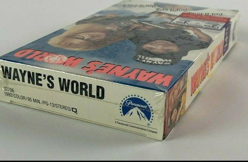 WAYNE'S WORLD VHS Tape 1993 PARAMOUNT MCDONALDS WATERMARK - New - Sealed - Picture 5 of 6