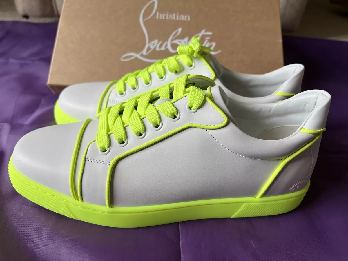 Louboutin sales yellow sneakers