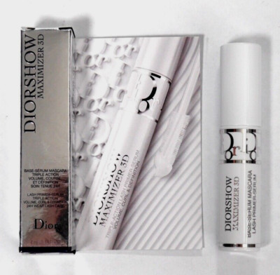 DIOR Diorshow Maximizer 3D Lash Primer Serum Travel Size .13 oz / 4ml NIB