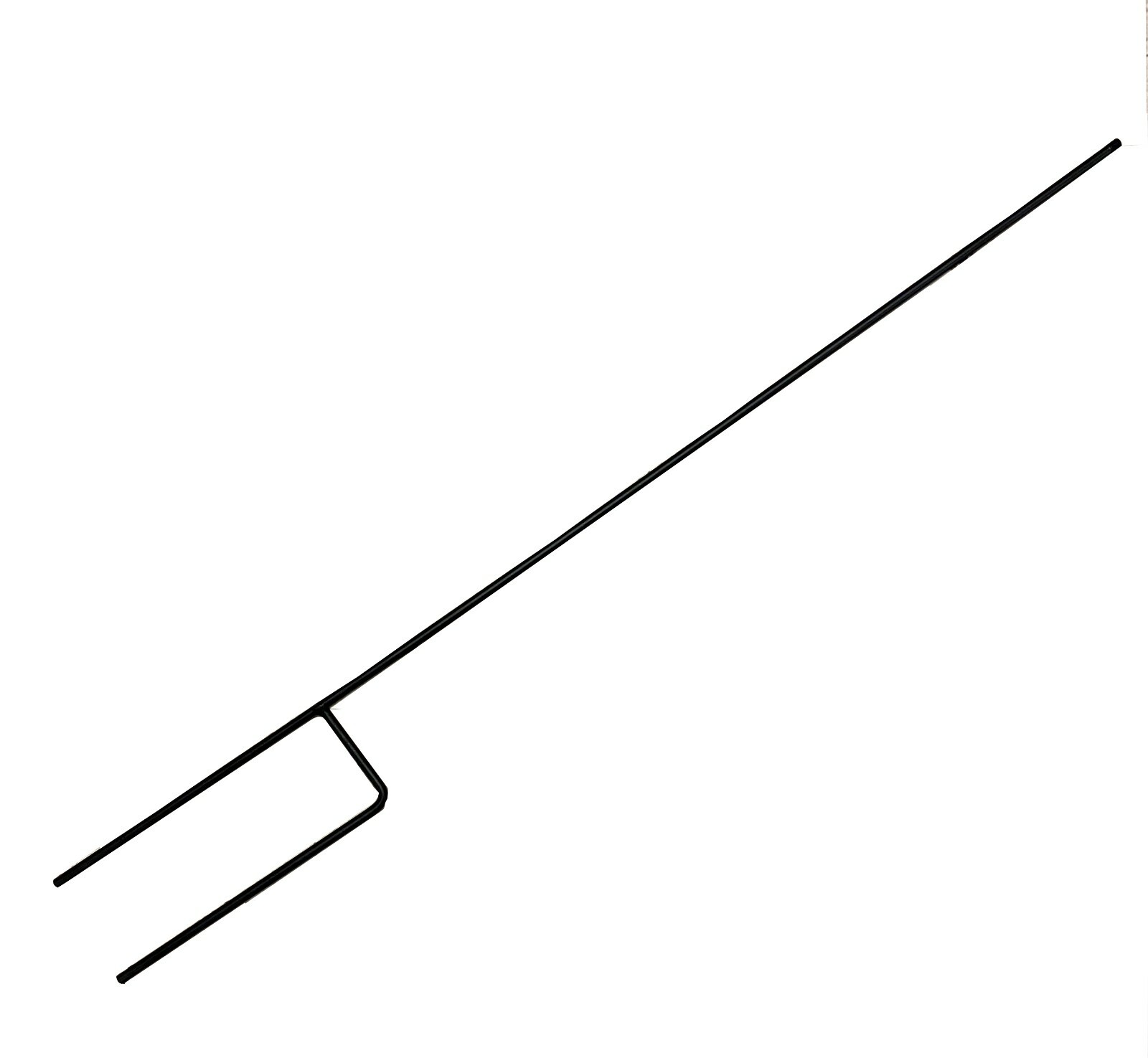 Threaded Metal Stake for Floral Poppy, Sunflower, Daisy, Forget Me Not Feeders