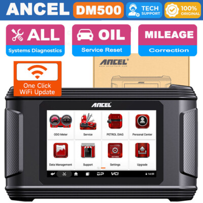 ANCEL DM500 KFZ OBD2 Professionelles Kilometerkorrekturwerkzeug Kilometerzähler 