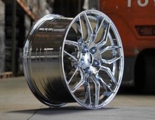 Chrome C8 Z06 Style Corvette Wheels Fits 2005-2013 C6 Basez51 18x8.519x10