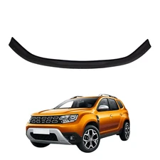 Hood Deflector Guard Fits Renault Dacia Duster 2018-2023 Bonnet Protector Black