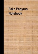 Fake Papyrus - journal notebook - a4 - New - Cheaper than real Papyrus