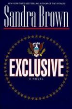 Exclusive by Sandra Brown  1996, Hardcover Vary Good 
